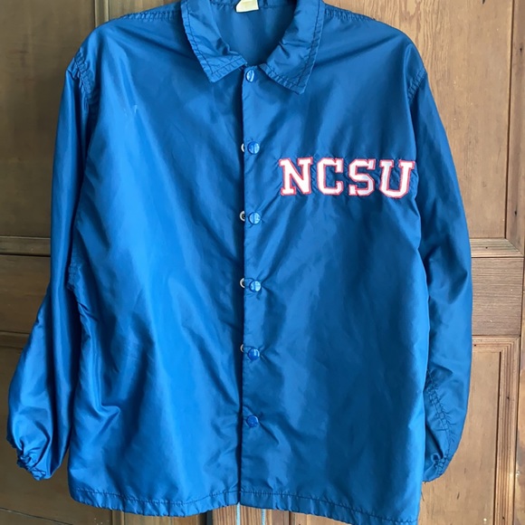 Vintage NC State University nylon jacket. - Picture 2 of 7
